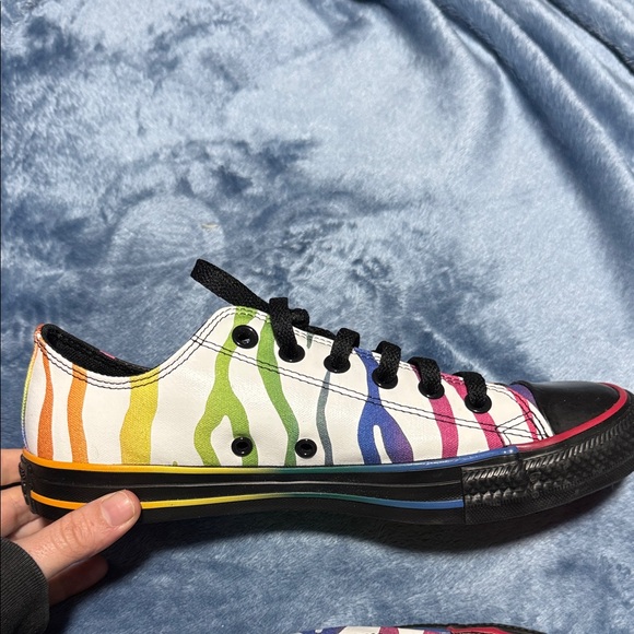 Converse Multicolor Striped Sneakers - Picture 5 of 7